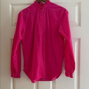 J Crew Pink Long sleeve shirt